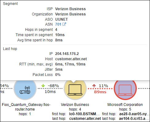 Iconic View Segment Details